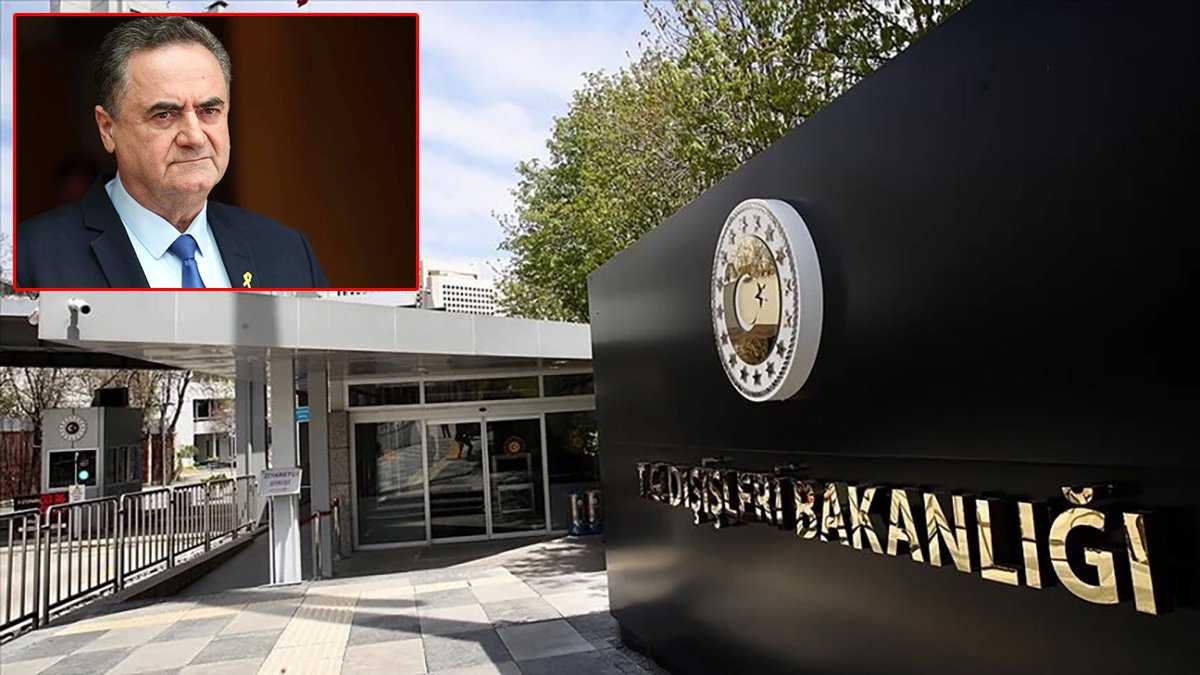 Dışişleri'nden İsrailli bakanın paylaşımına tepki: Muhatap alınacak biri değil