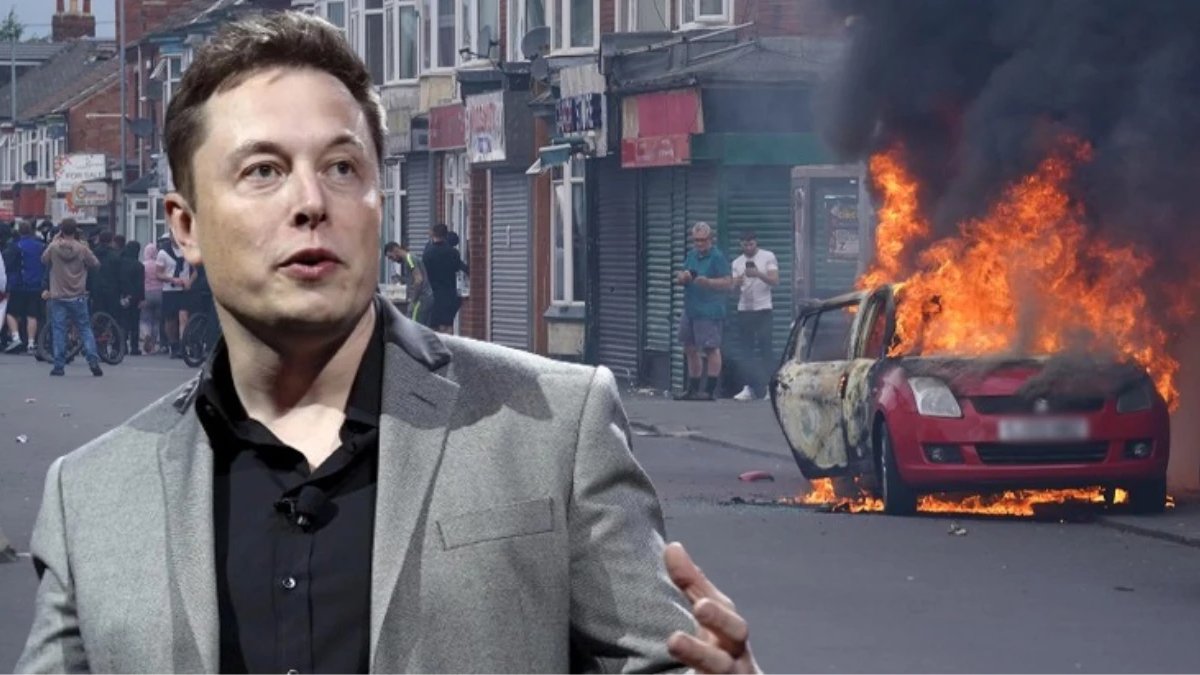 Elon Musk, 'iç savaş kaçınılmaz' yorumuna gelen tepkiler üzerine İngiltere'yi hedef almayı sürdürdü