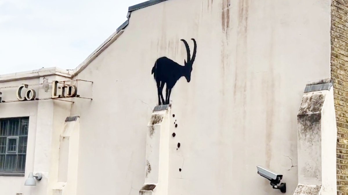 Banksy'nin gizemli keçisi
