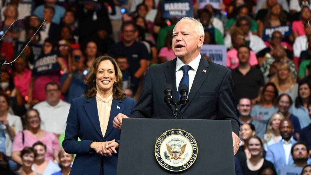 Harris, başkan yardımcısı adayını tanıttı