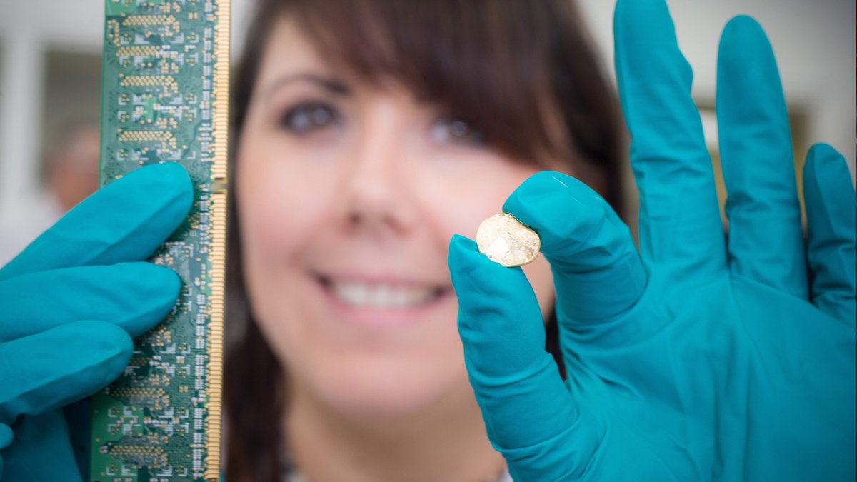 İngiltere, elektronik atıkları altına dönüştürecek