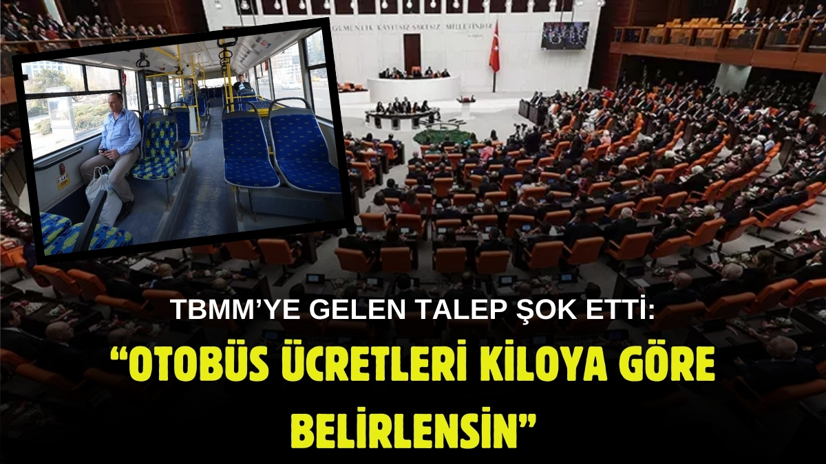 Kilolular yandı! Toplu taşımada kiloya göre ücret önerisi: TBMM başvurusu şok etti