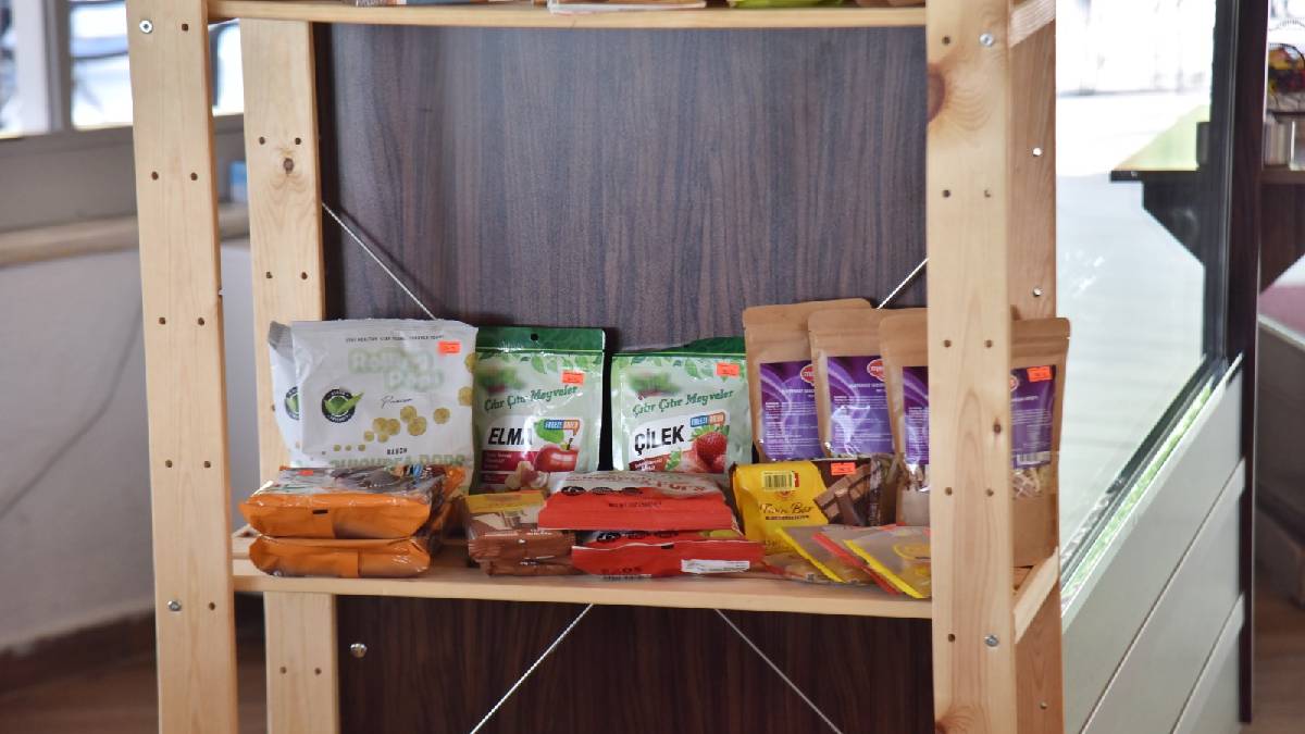 Çölyak hastalarına +1 mutluluk kafe’de glutensiz ürünler sunulabiliyor