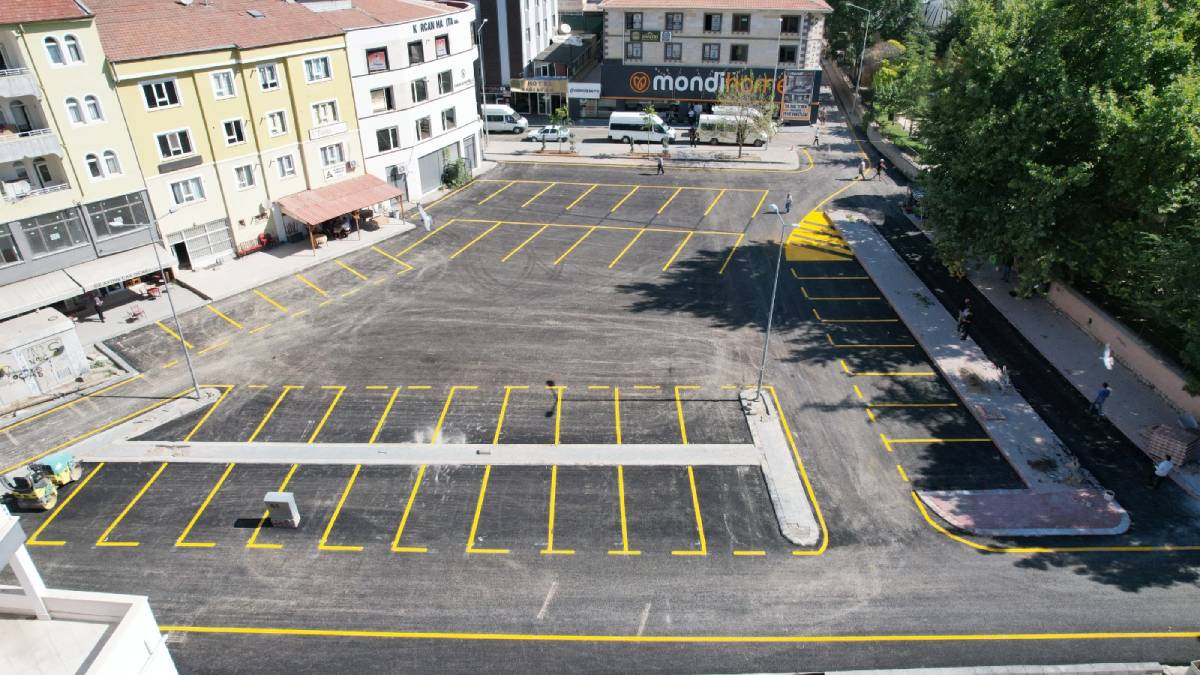 Mucur durağı modern hale getirildi