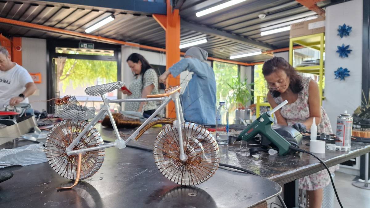 Kadınların hayalleri sanat eserine dönüştü