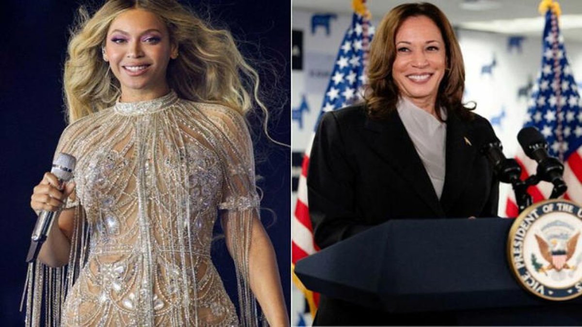 Beyonce'den Kamala Harris'e rekor bağış