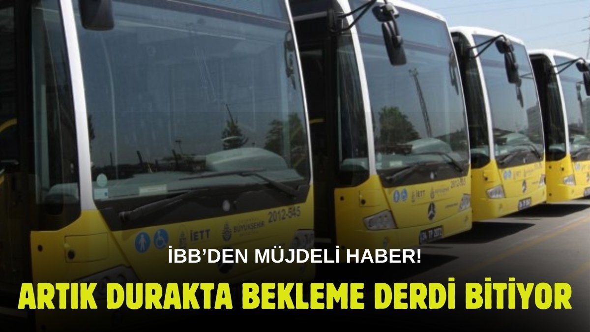 İstanbul'da saatlerce otobüs bekleme derdi bitiyor! Artık biri gelip biri gidecek: İBB müjdeyi duyurdu