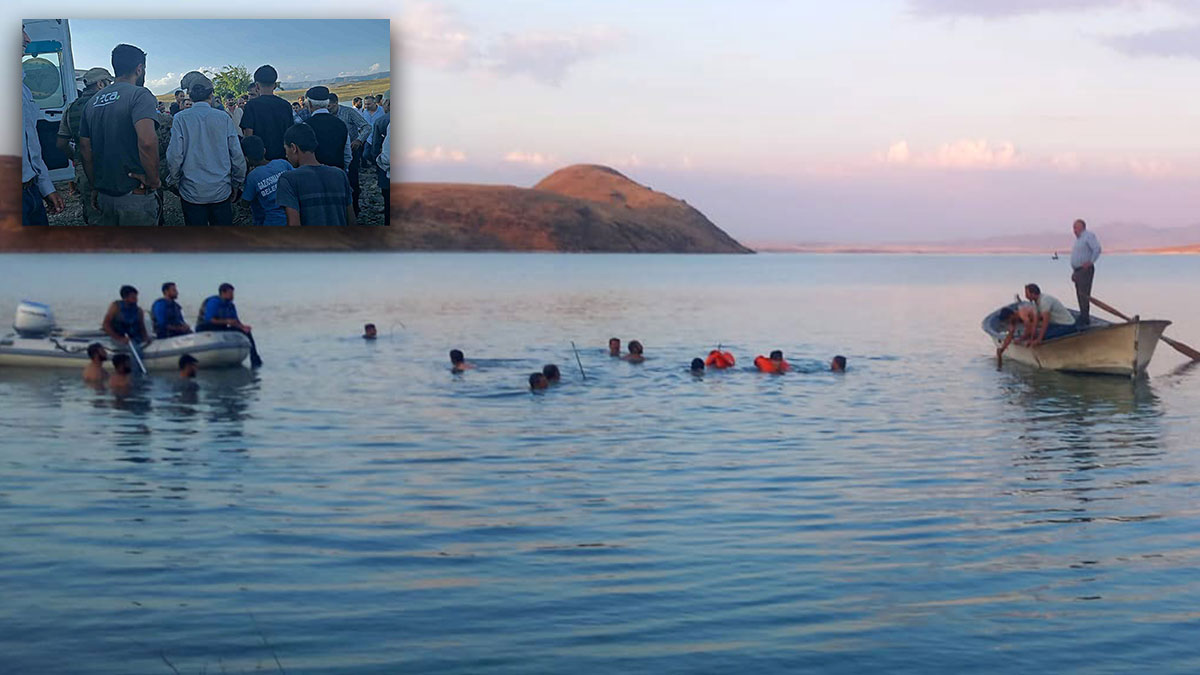 Muş'taki baraj gölünde facia: Suya giren 5 kişi hayatını kaybetti