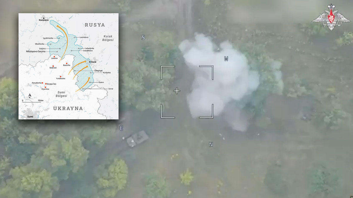 Kursk bölgesinde Rusya-Ukrayna çatışması sürüyor