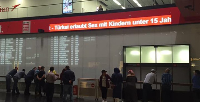 Viyana Havalimanı'nda ikinci skandal