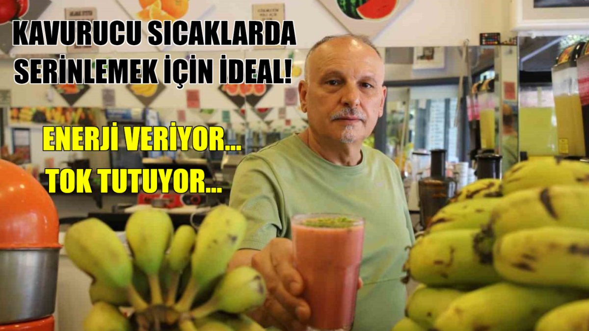 Bir bardak içen Atom karınca gibi oluyor! Serinletiyor, enerji veriyor, tok tutuyor: Günde 300 bardak satılıyor