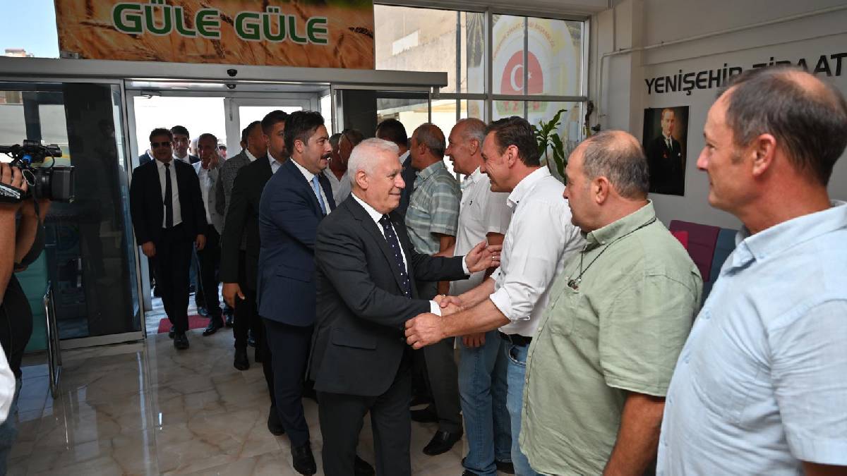 Başkan Bozbey, “Çiftçiler, bu kentin can damarıdır”