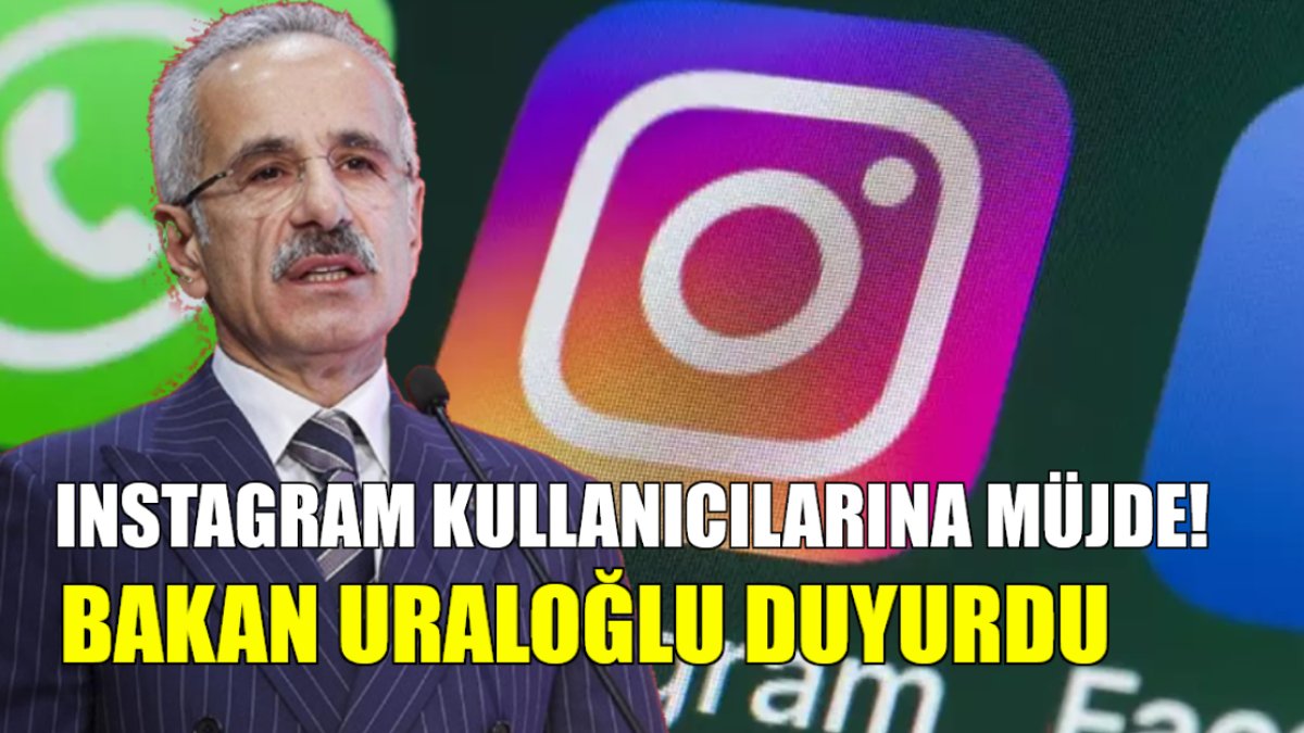 Instagram kullananlar müjde, VNP'leri silebilirsiniz! Bakan Uraloğlu son dakika duyurdu