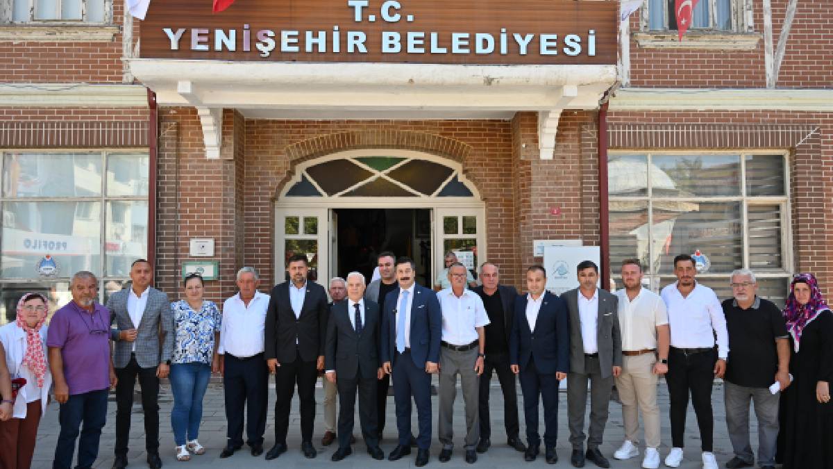 Başkan Bozbey, makamını bu kez Yenişehir’e taşıdı