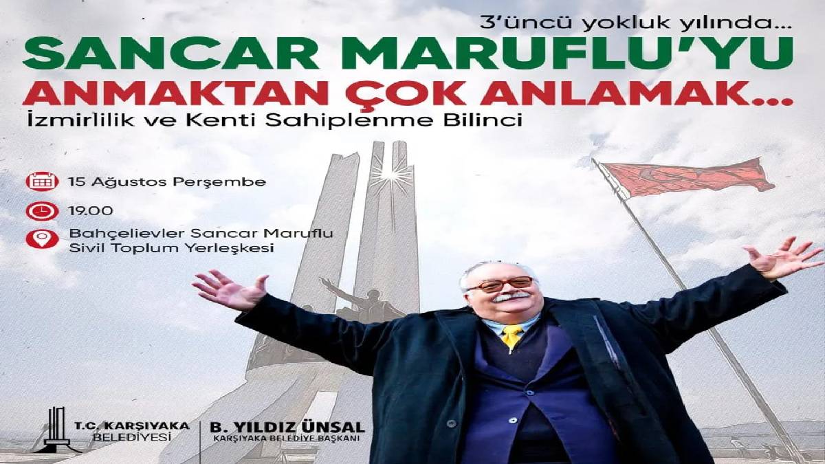 Karşıyaka ‘İzmir Baba’yı anıyor