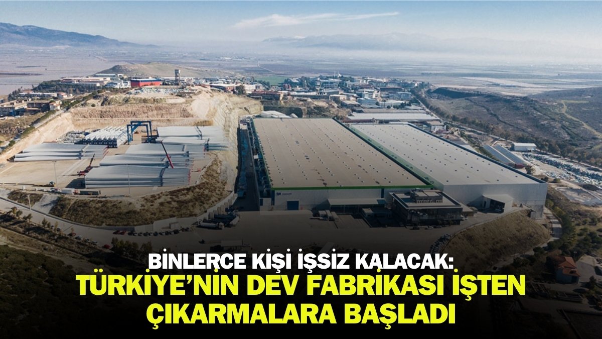 Türkiye'nin en büyük fabrikası binlerce işçiyi çıkarmak için hazırlanıyor! Çalışanlara kara haber verildi