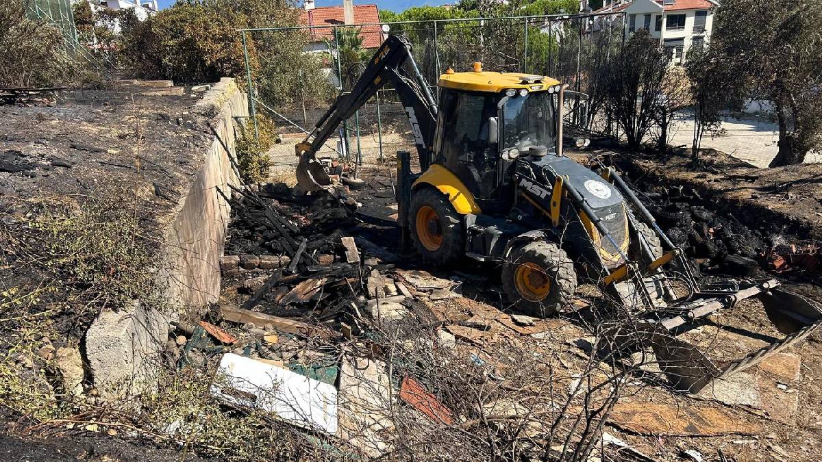 Yangın bölgesi kontrol altında