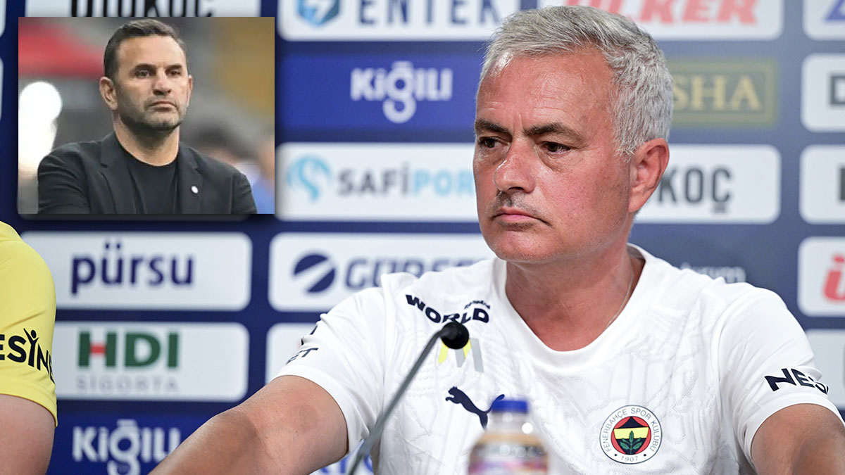 Mourinho'dan Buruk'a gönderme: Kart görmeden sahaya girebiliyor