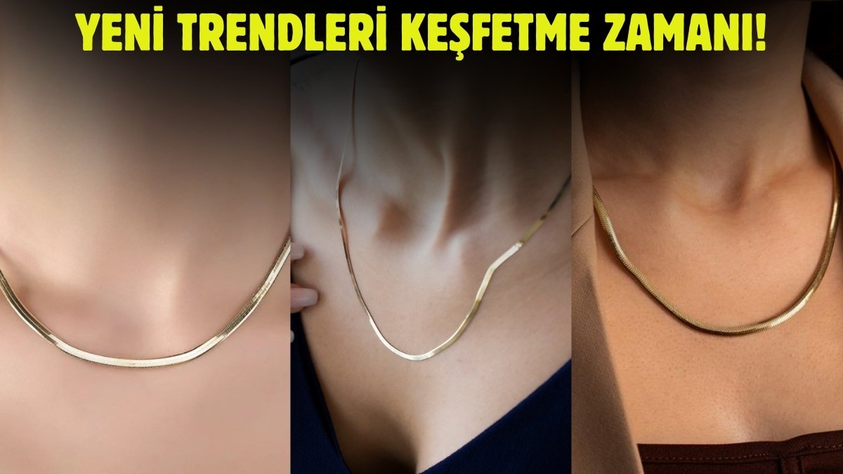 Ajda bileziği bırakın, bunu alın! Gören eşinin elinden tutup kuyumcuya koşacak: Balık sırtı altın kolye fiyatları...