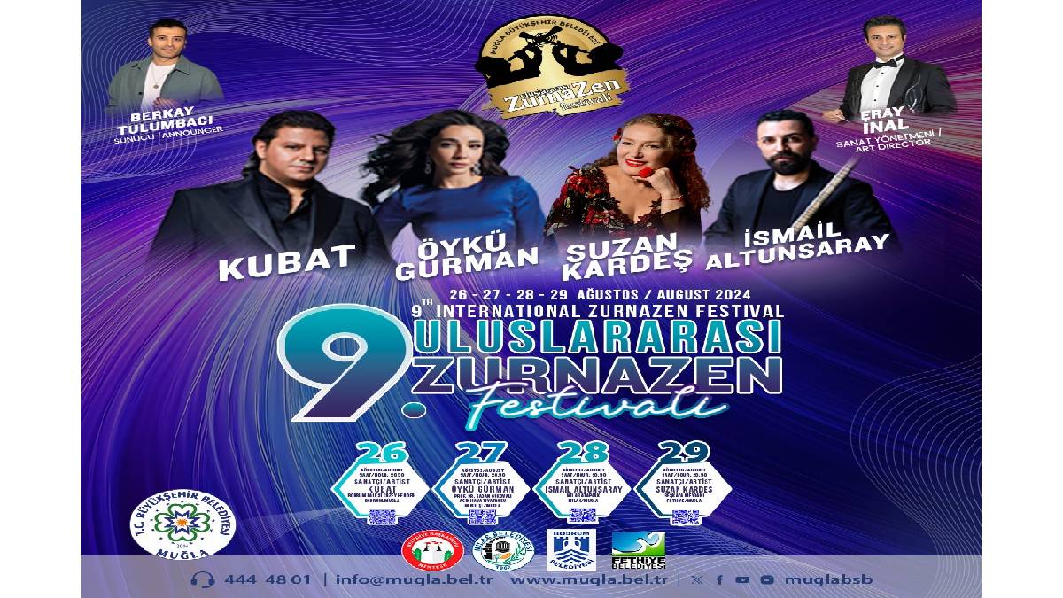 Uluslararası Zurnazen Festivali 26 Ağustos’ta başlıyor