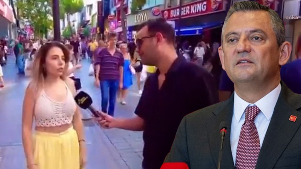 Özel'den sokak röportajında iktidarı eleştiren kadının tutuklanmasına tepki!