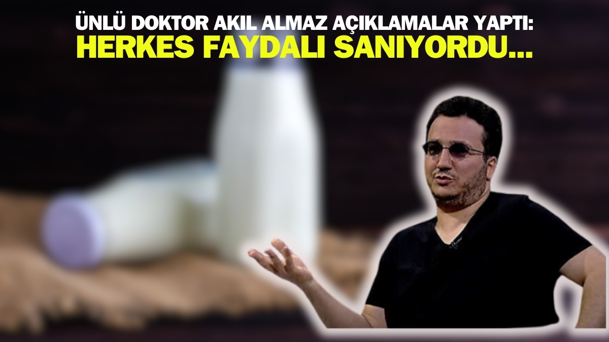 Bardak bardak içiyorduk faydasız çıktı! Ünlü doktordan süt içmeyin uyarısı: Diyabet yapıyor, romatizmayı artırıyor