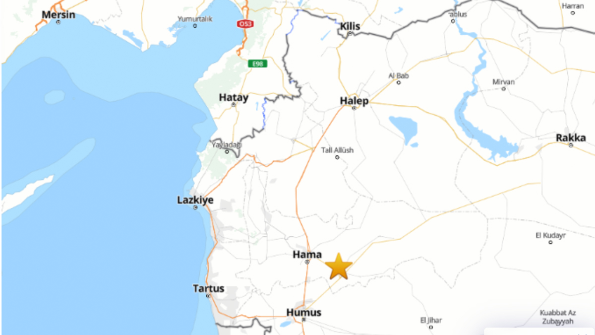 Hatay yakınlarında korkutan deprem | Son depremler