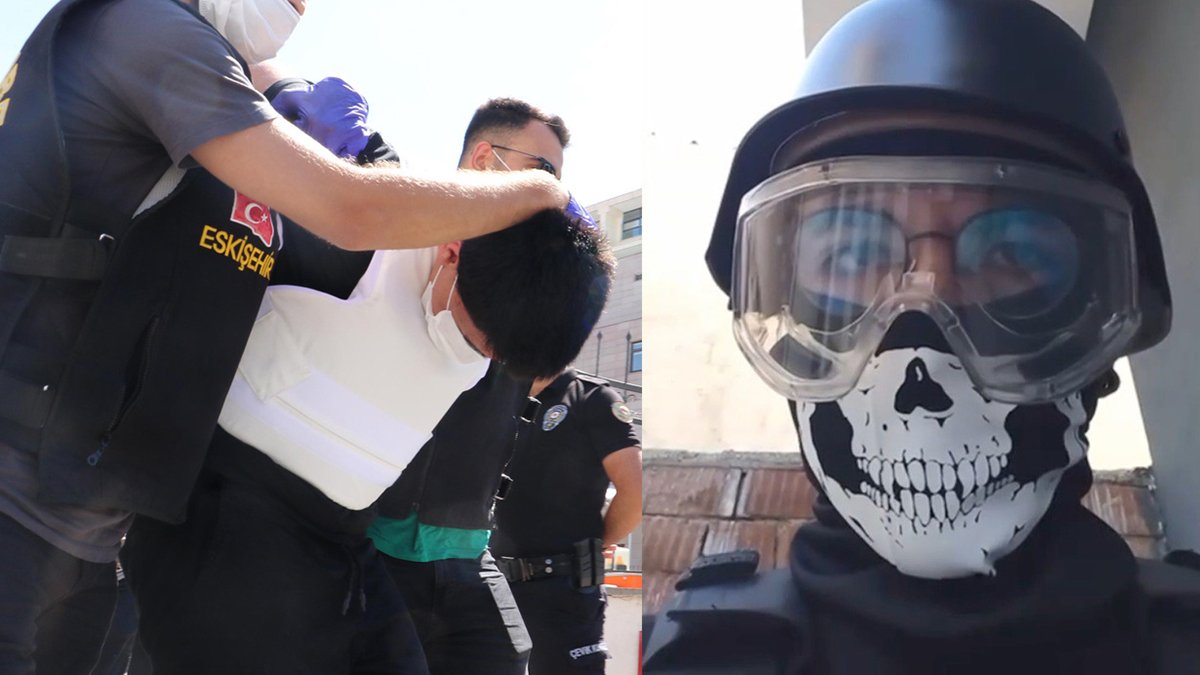 Eskişehir'deki maskeli saldırganın arkadaşı: 'Bunları gerçek insanlara da yapacağım' diyordu