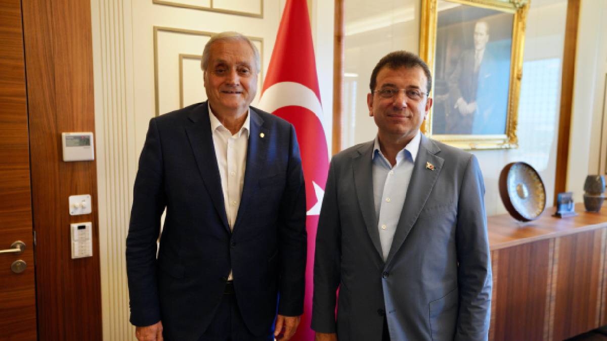 Başkan Bakkalcıoğlu Ekrem İmamoğlu ile bir araya geldi
