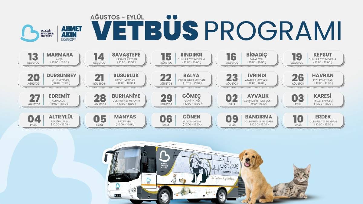 VETBÜS can dostlar için yola çıktı