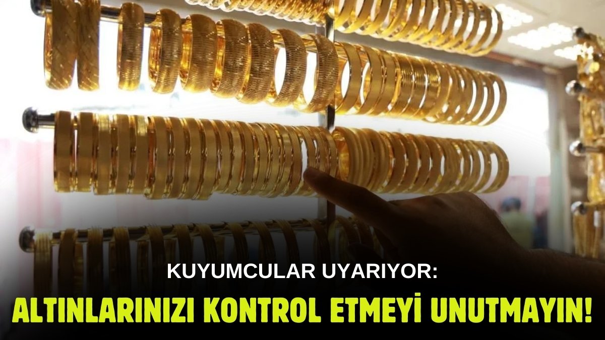 Altınlarınızı hemen test edin! Kuyumcular püf noktasını verdi: İşte sahte altını şıp diye anlamanın yolu