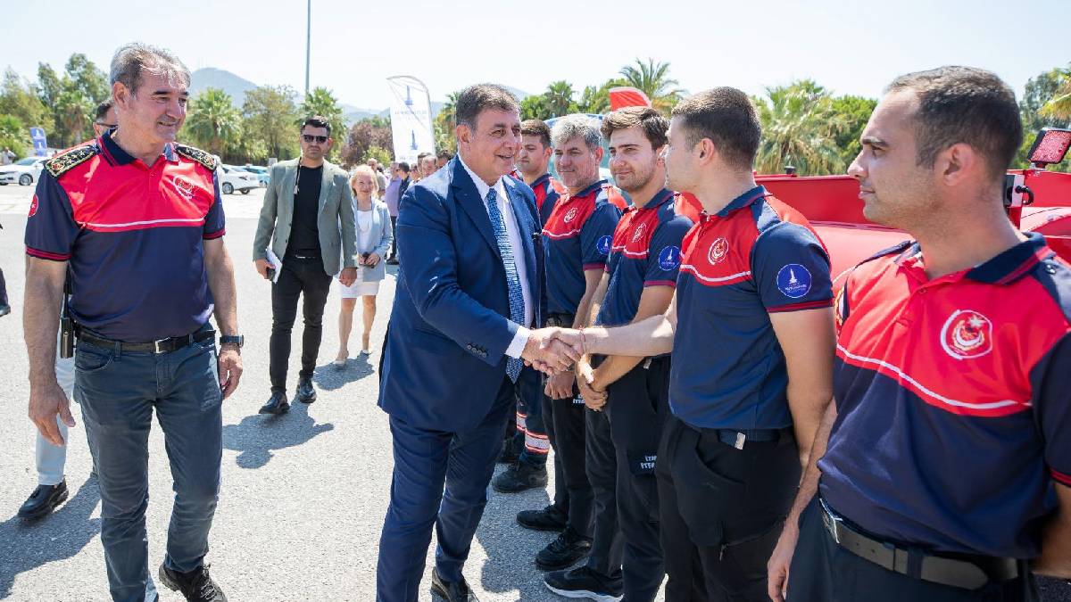 Büyükşehir orman köylerine 40 yangın söndürme tankeri dağıttı