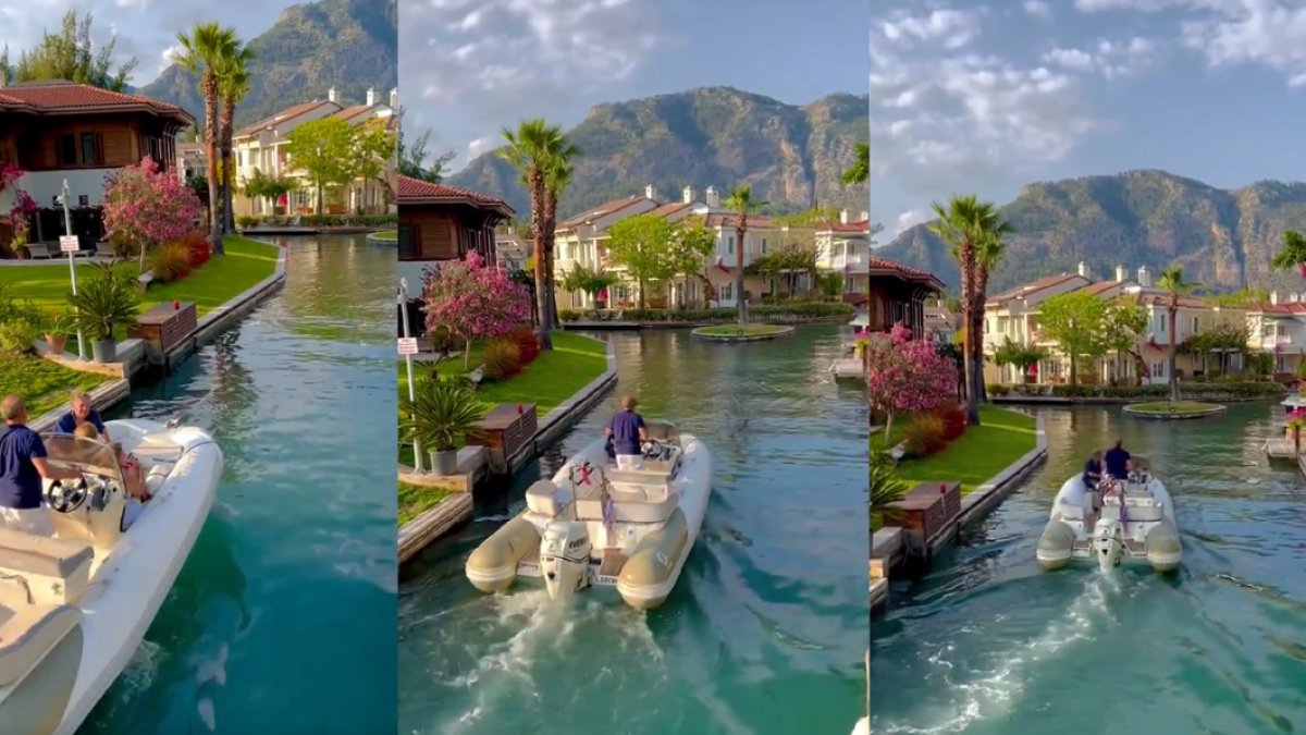 Burası Venedik değil Muğla'da lüks bir site! Dünya burayı konuşuyor: Böyle güzellik rüyada bile görülmez