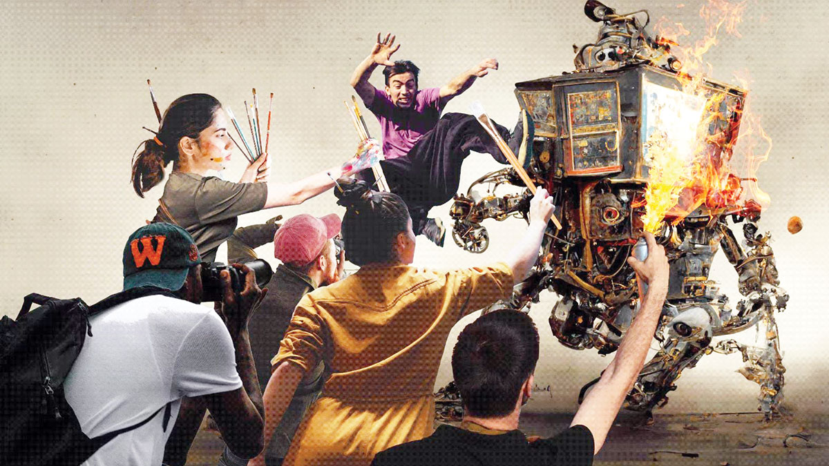 Sanatçılar yapay zekâyı köşeye sıkıştırdı