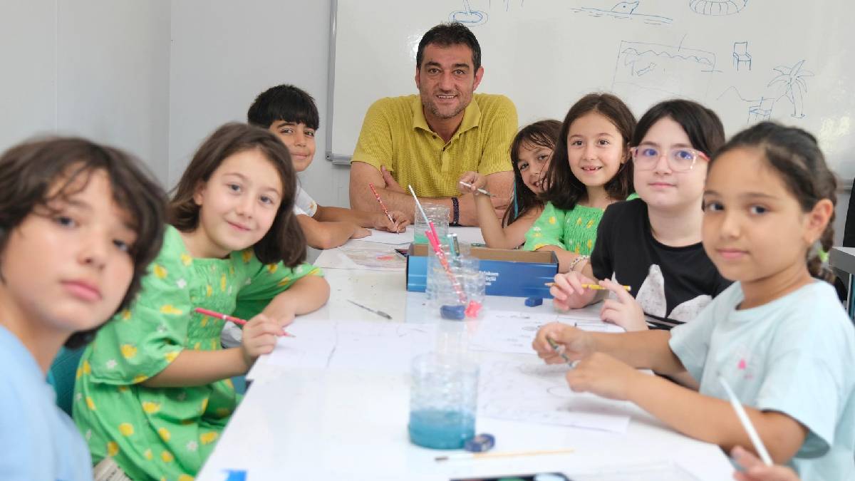 Giresun Belediyesi Çocuk Akademisi’ne yaz tatilinde de ilgi büyük