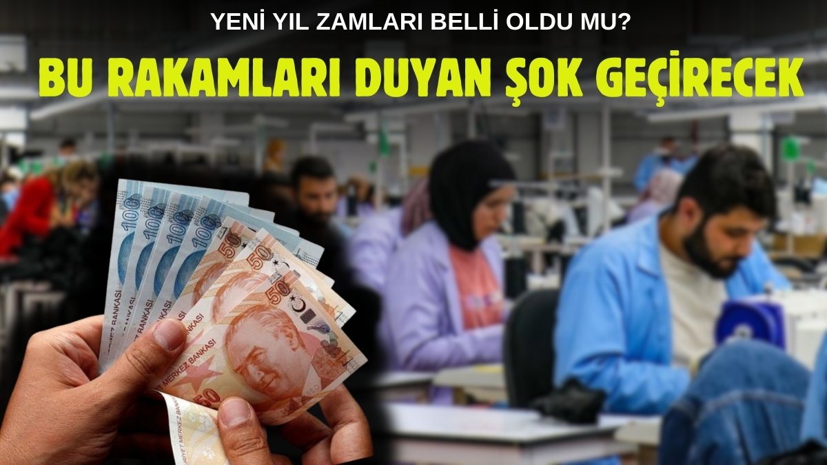 Yılbaşında gelecek zam netleşiyor! Asgari ücret, SSK, memur, Bağ-Kur... Zamlar pes dedirtti