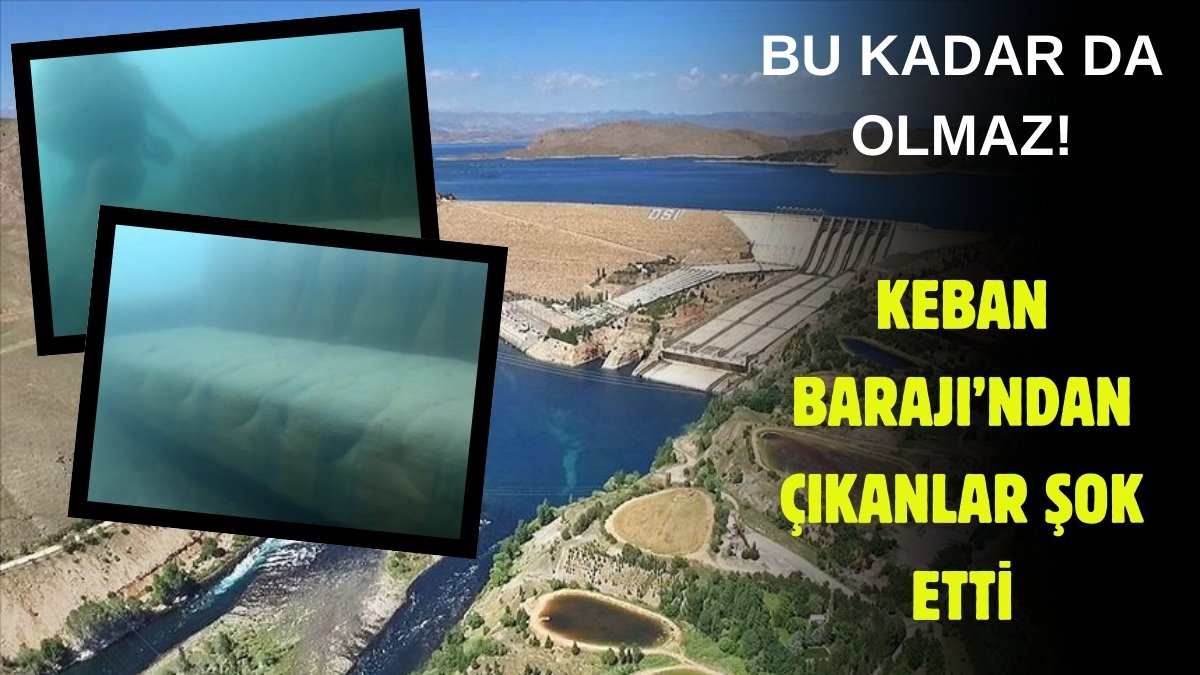 Türkiye'nin en büyük barajının dibine dalan dalgıç grubu buldukları şey karışışında şok oldular!