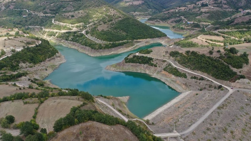 Amasya'da HES alanında heyelan