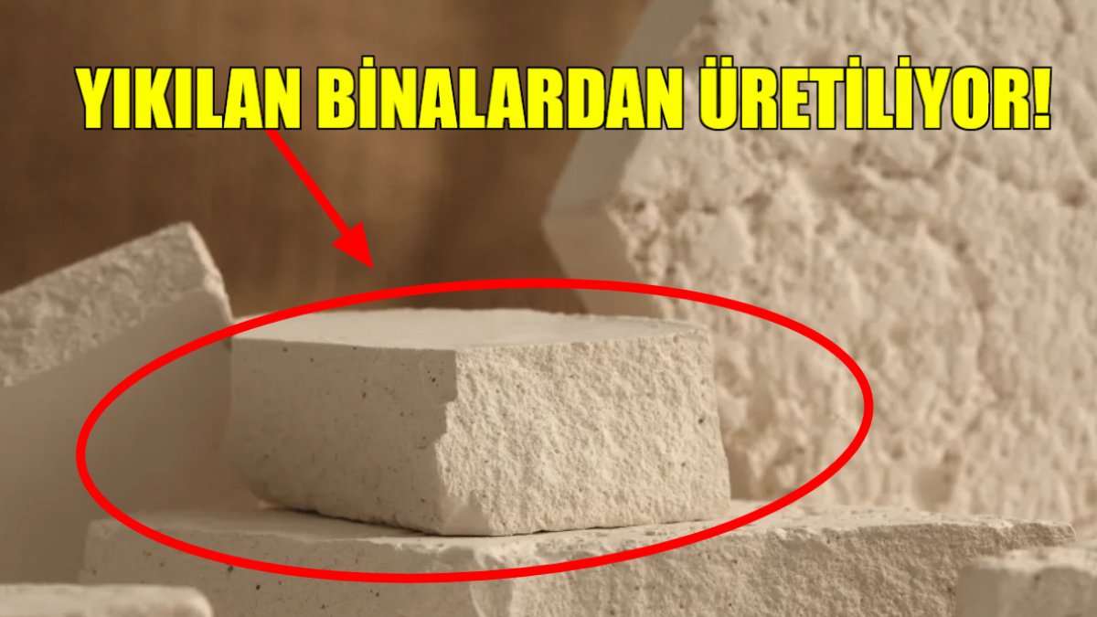 İnşaat sektöründe çığır açacak gelişme! Öyle bir şey yaptılar ki... Yıkılan binalardan üretiliyor