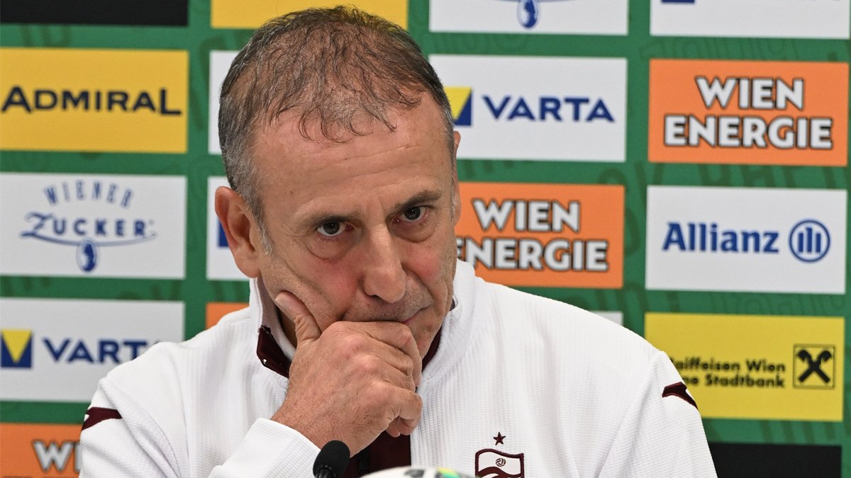 Trabzonspor Wien'e 2-0 mağlup olarak Avrupa Lig'ine veda etti! Bir Abdullah Avcı klasiği...