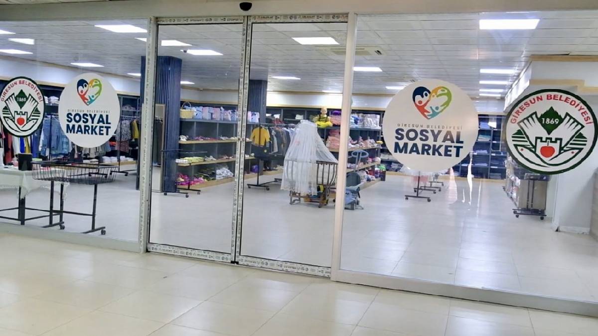 Giresun Belediyesi'nin Sosyal Marketi, ihtiyaç sahiplerine umut oluyor