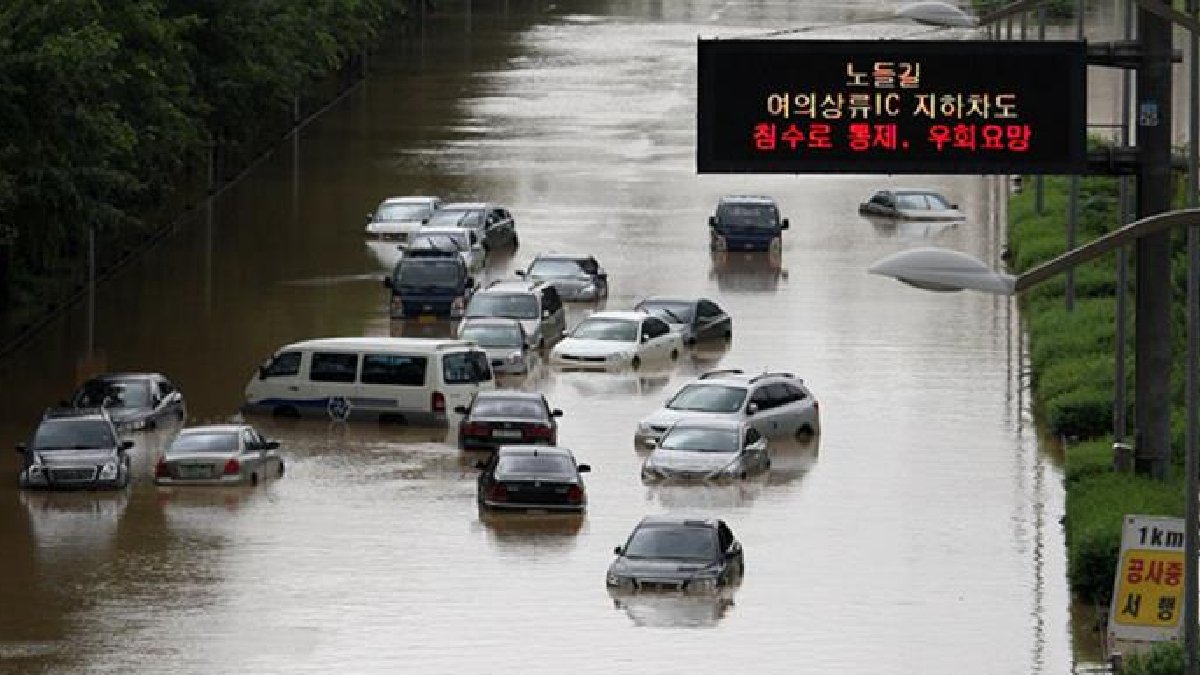 Kuzey Kore’de binlerce selzede başkente tahliye edildi