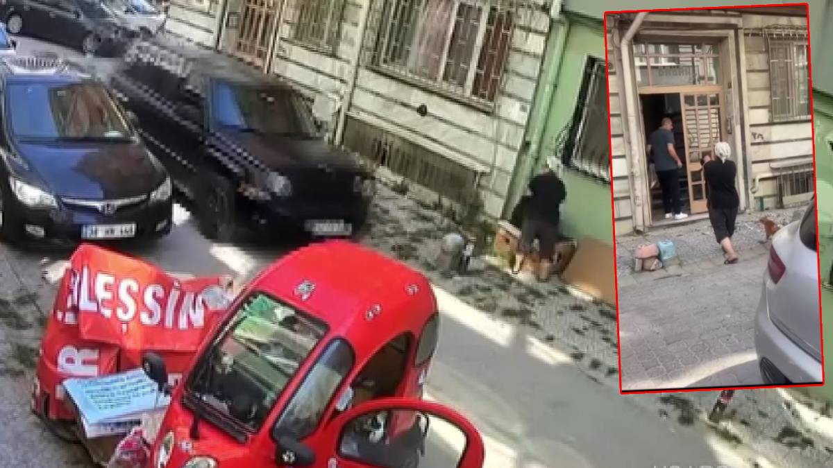 Kediyi ezdi, umursamadan evine girdi