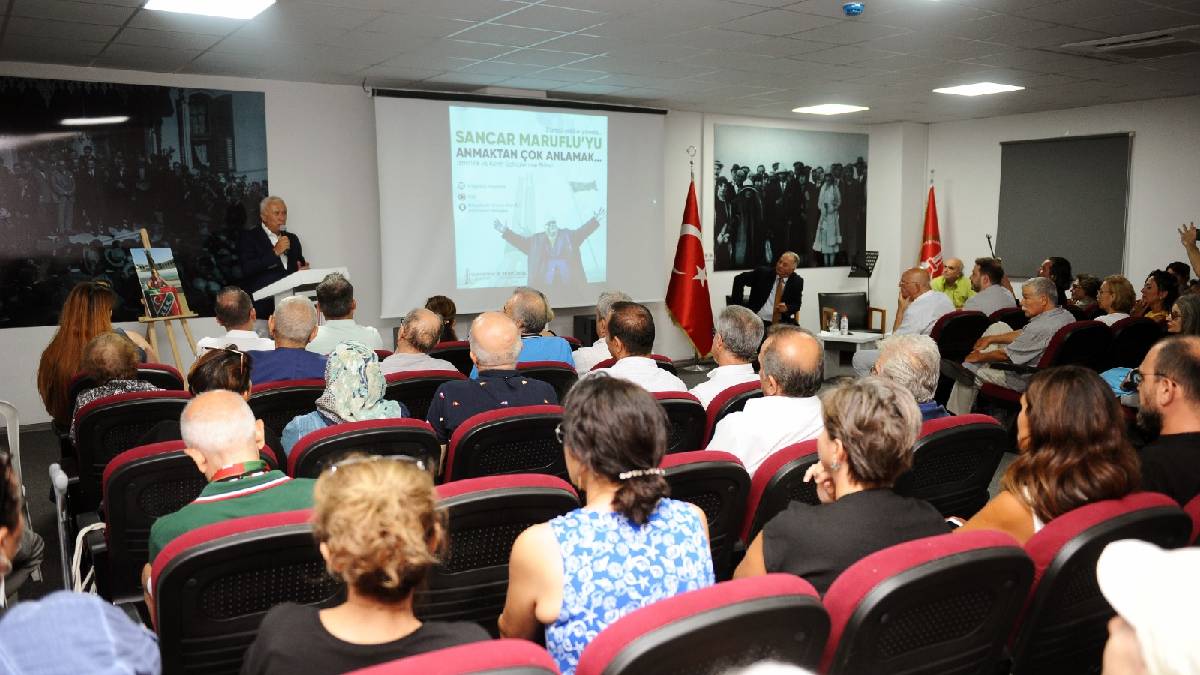 ‘İzmir Baba’ Sancar Maruflu, Karşıyaka’da özlemle anıldı