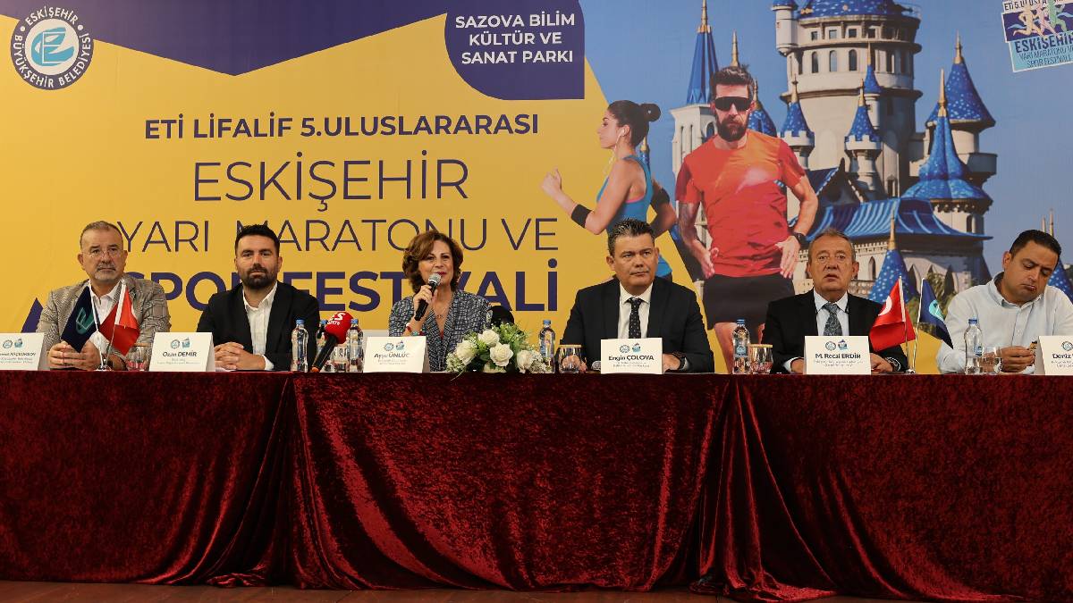 Eskişehir’de Uluslararası Yarı Maraton heyecanı başlıyor