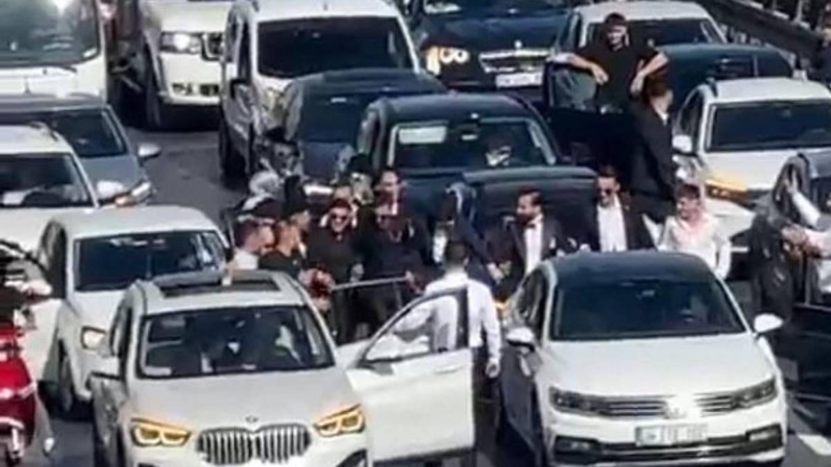 D-100 karayolundaki halaya 70 bin lira ceza