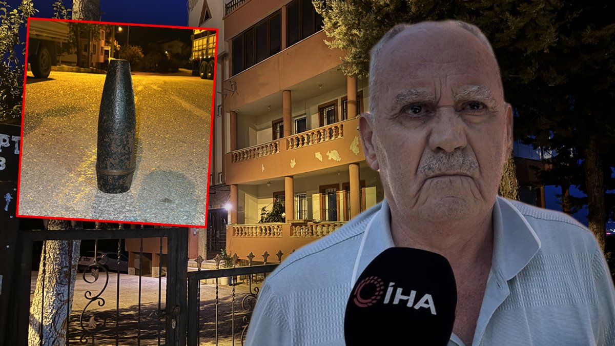 'Süs eşyası' sandı top mermisi çıktı: 1'inci Dünya Savaşı'ndan kalma bombayı 25 yıl evinde sakladı