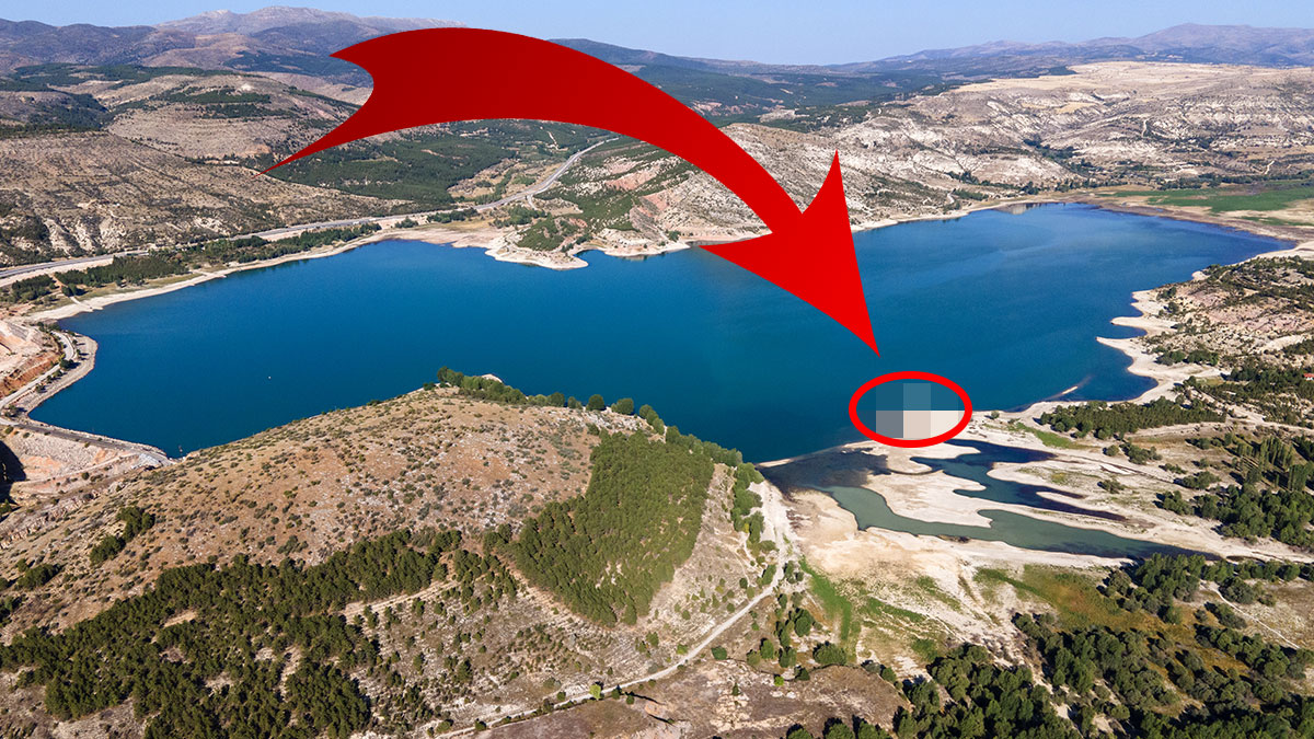 Barajdaki su seviyesi çekilince şaşırtan gerçek ortaya çıktı! Meğer tarihe ışık tutacak kadar değerliymiş