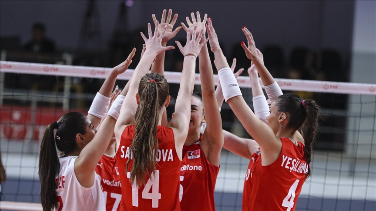 Türkiye 20 Yaş Altı Kadın Milli Voleybol Takımı Avrupa Şampiyonu oldu