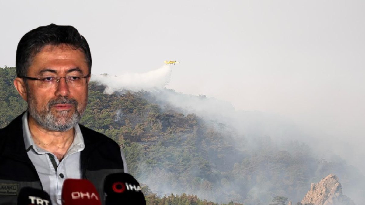Bakan Yumaklı duyurdu: Üç bölgedeki yangın kontrol altına alındı